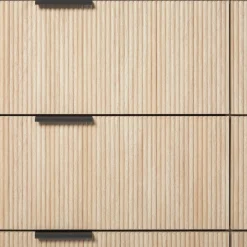 Paris Modern Scandinavian Reeded Dresser