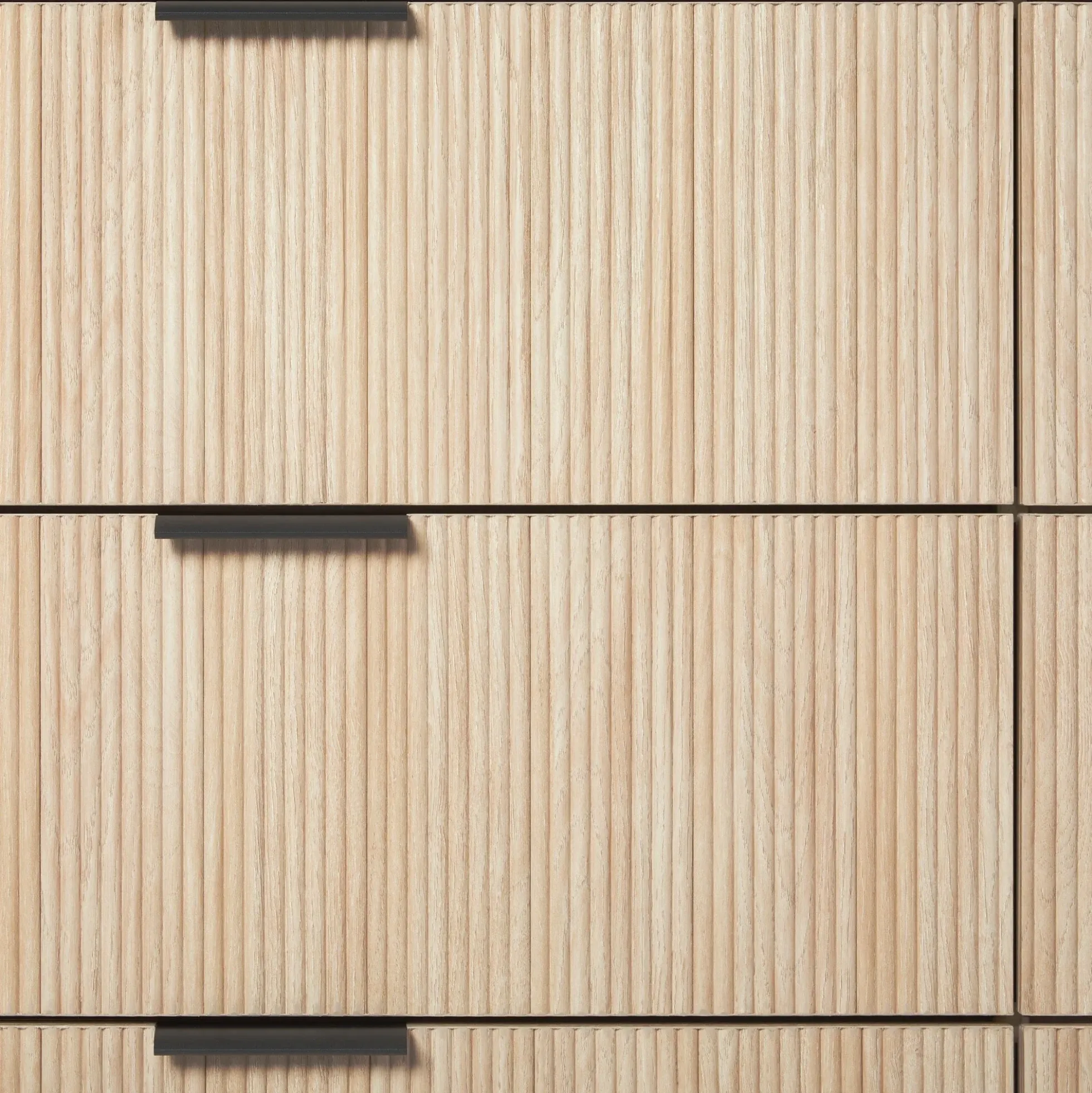 Paris Modern Scandinavian Reeded Dresser