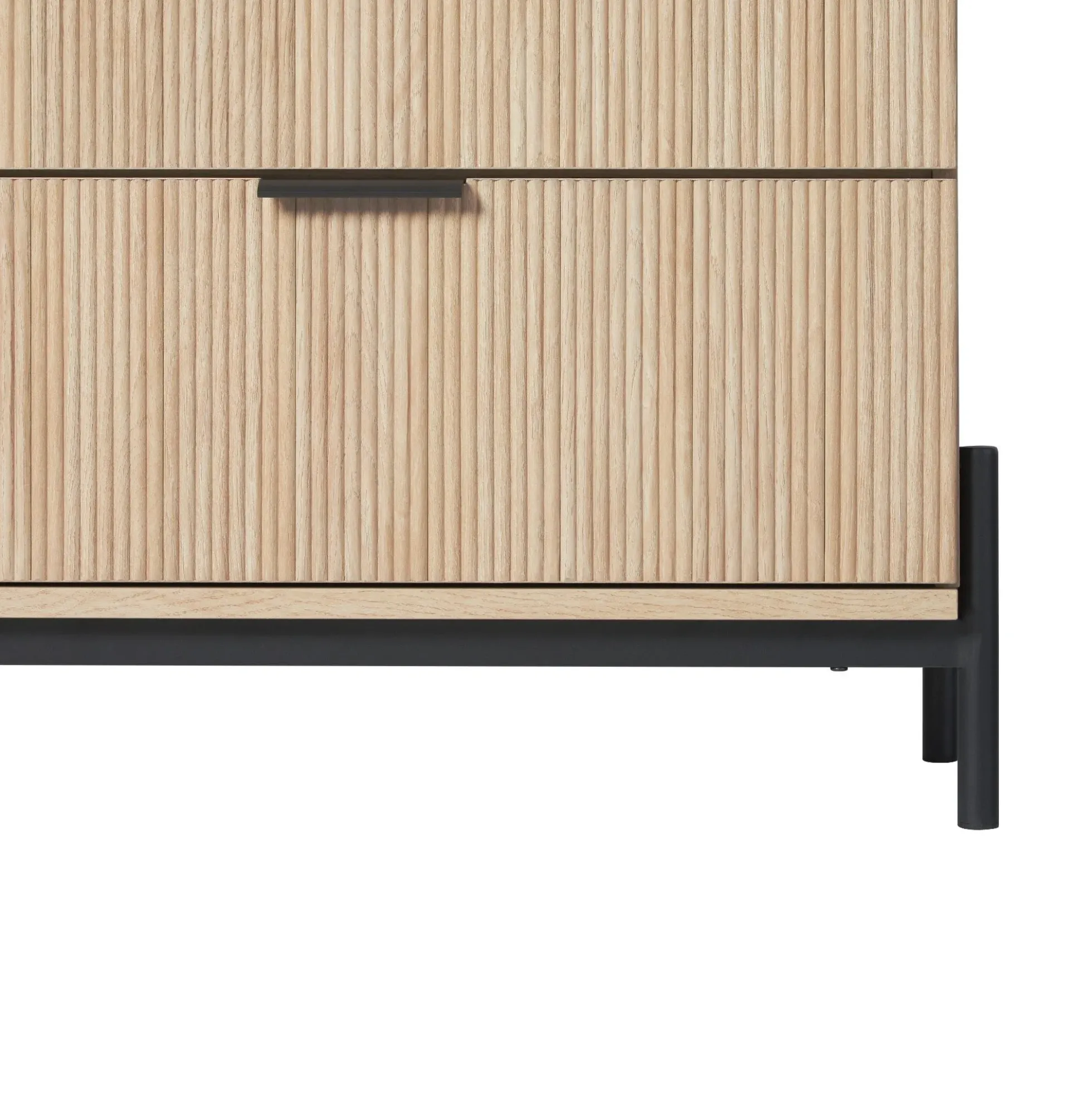 Paris Modern Scandinavian Reeded Dresser