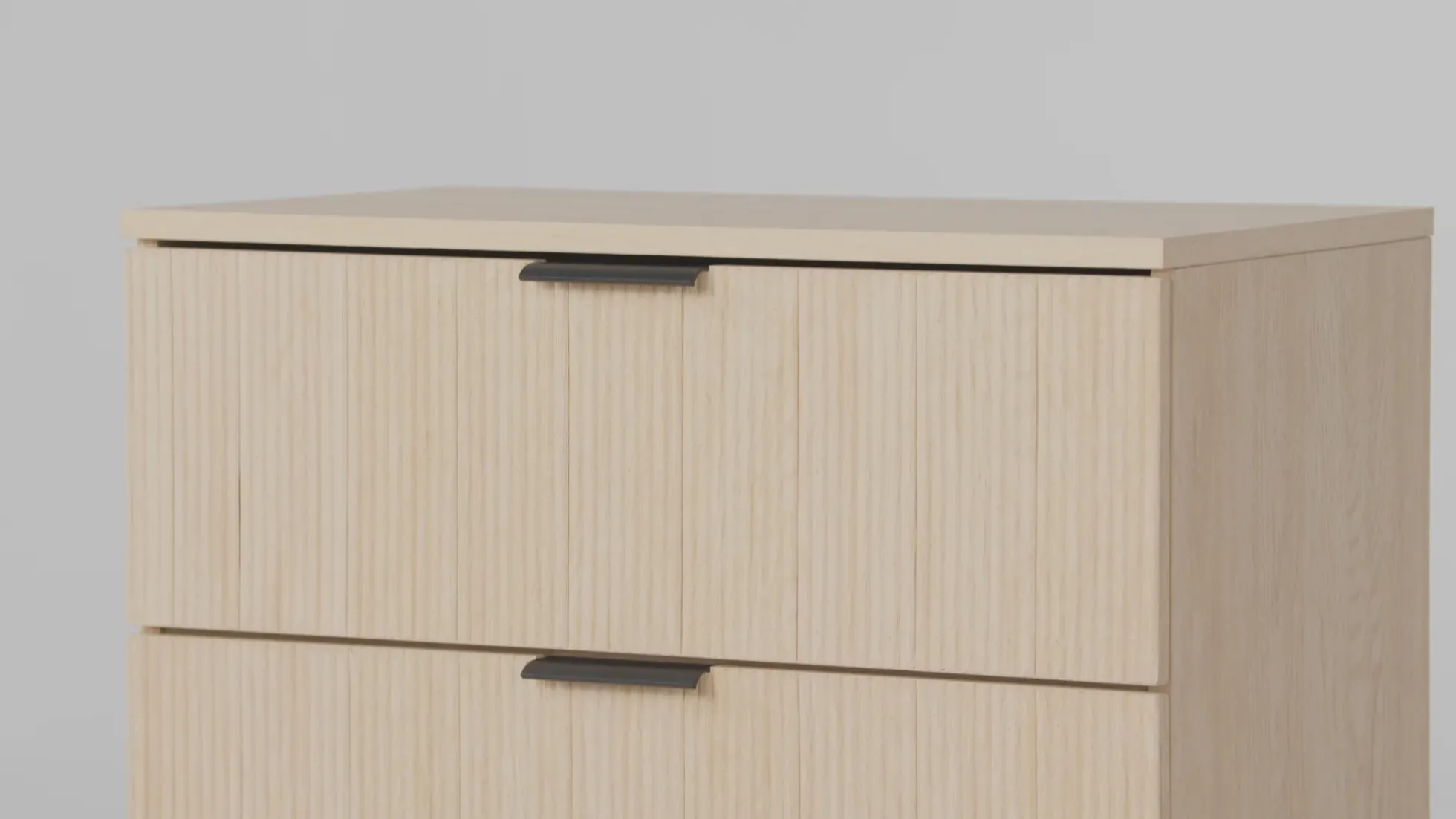 Paris Modern Scandinavian Reeded Dresser