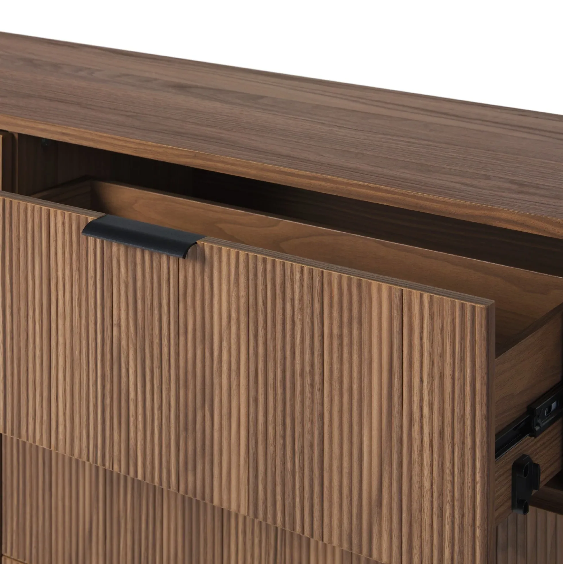 Paris Modern Scandinavian Reeded Dresser