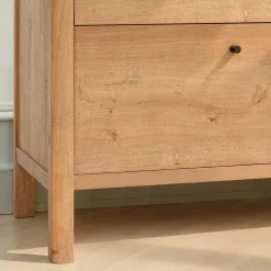 Penelope Modern Fluted Glass Cabinet Bookshelf