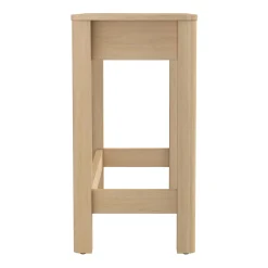 Penelope Modern Wood Makeup Vanity with LED Mirror & Storage