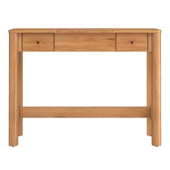 Penelope Modern Wood Makeup Vanity with LED Mirror & Storage