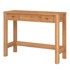 Penelope Modern Wood Makeup Vanity with LED Mirror & Storage