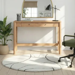 Penelope Modern Writing Desk with Storage