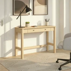 Penelope Modern Writing Desk with Storage