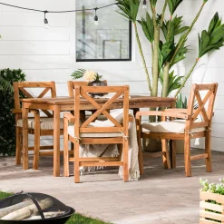 5-Piece Crosswinds Outdoor Dining Set
