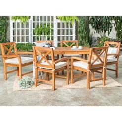 7-Piece Patio Dining Table Set