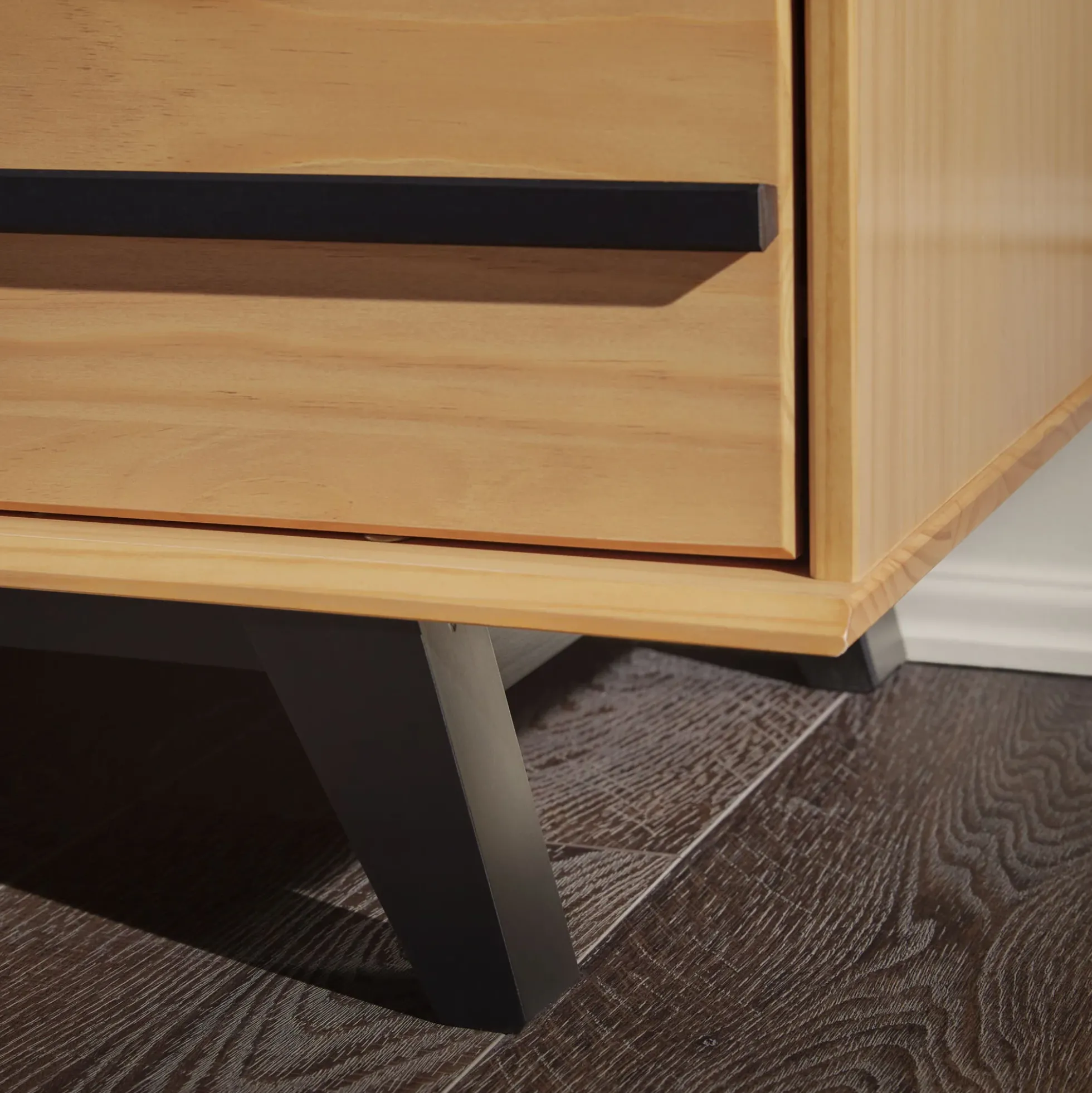 Rebecca 6-Drawer Solid Wood Modern Dresser
