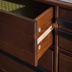 Rebecca 6-Drawer Solid Wood Modern Dresser