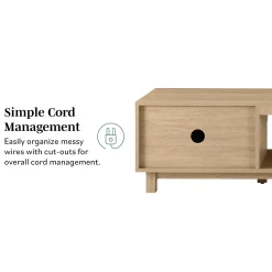Reema Arundo Scandinavian Reeded TV Stand