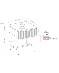 Reema Scandinavian Side Table
