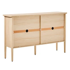 Samantha Modern Fluted 58" Wood Sideboard