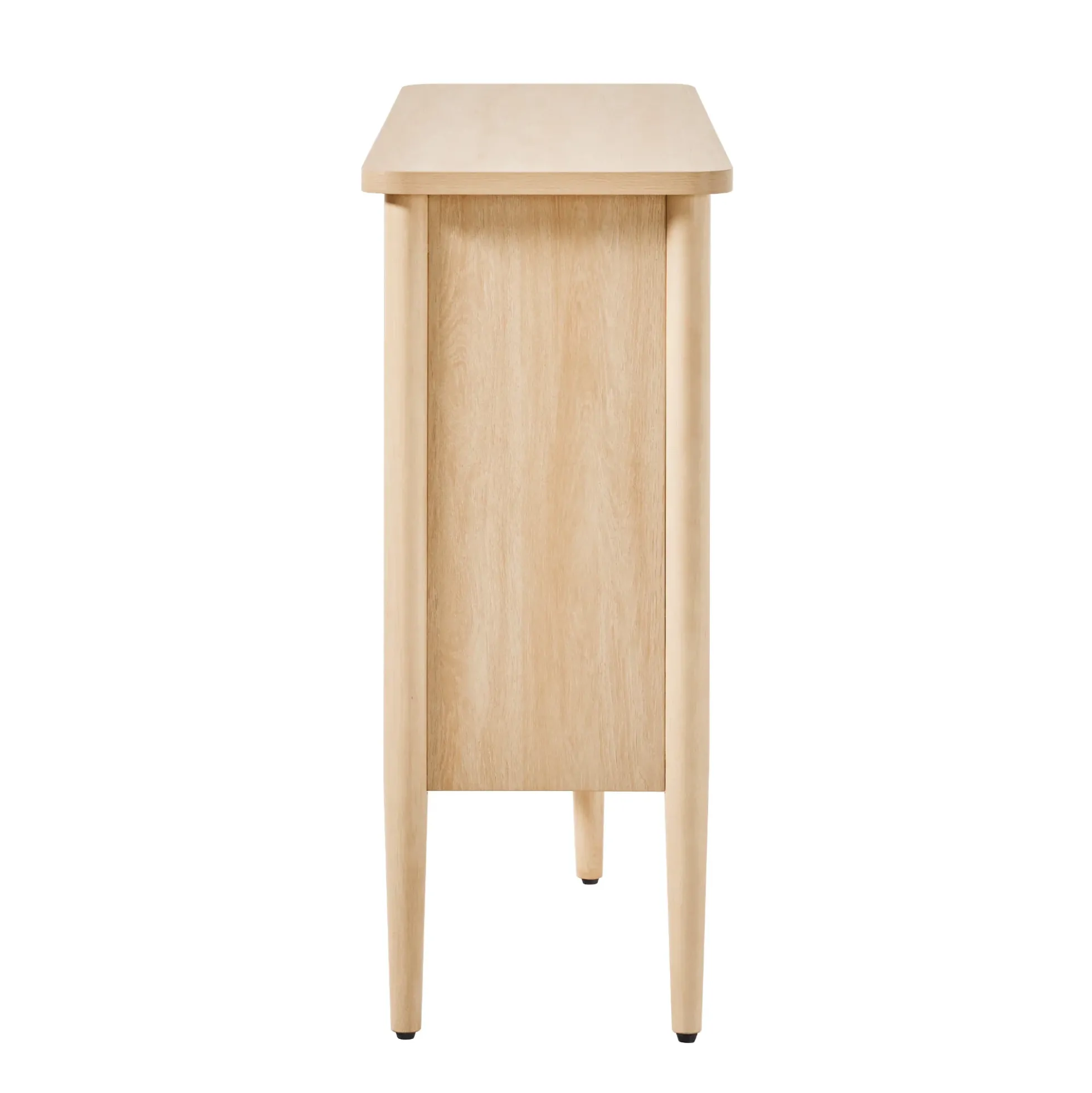 Samantha Modern Fluted 58" Wood Sideboard