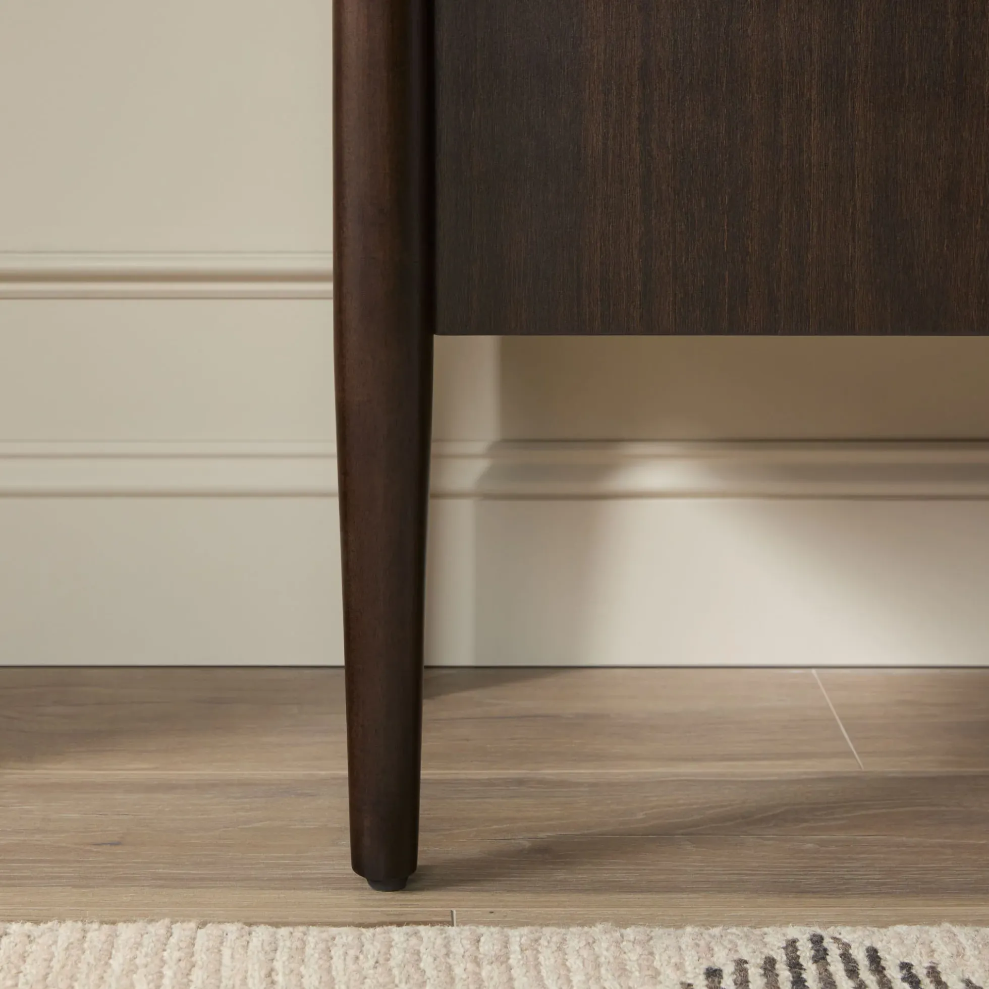 Samantha Modern Fluted 58" Wood Sideboard