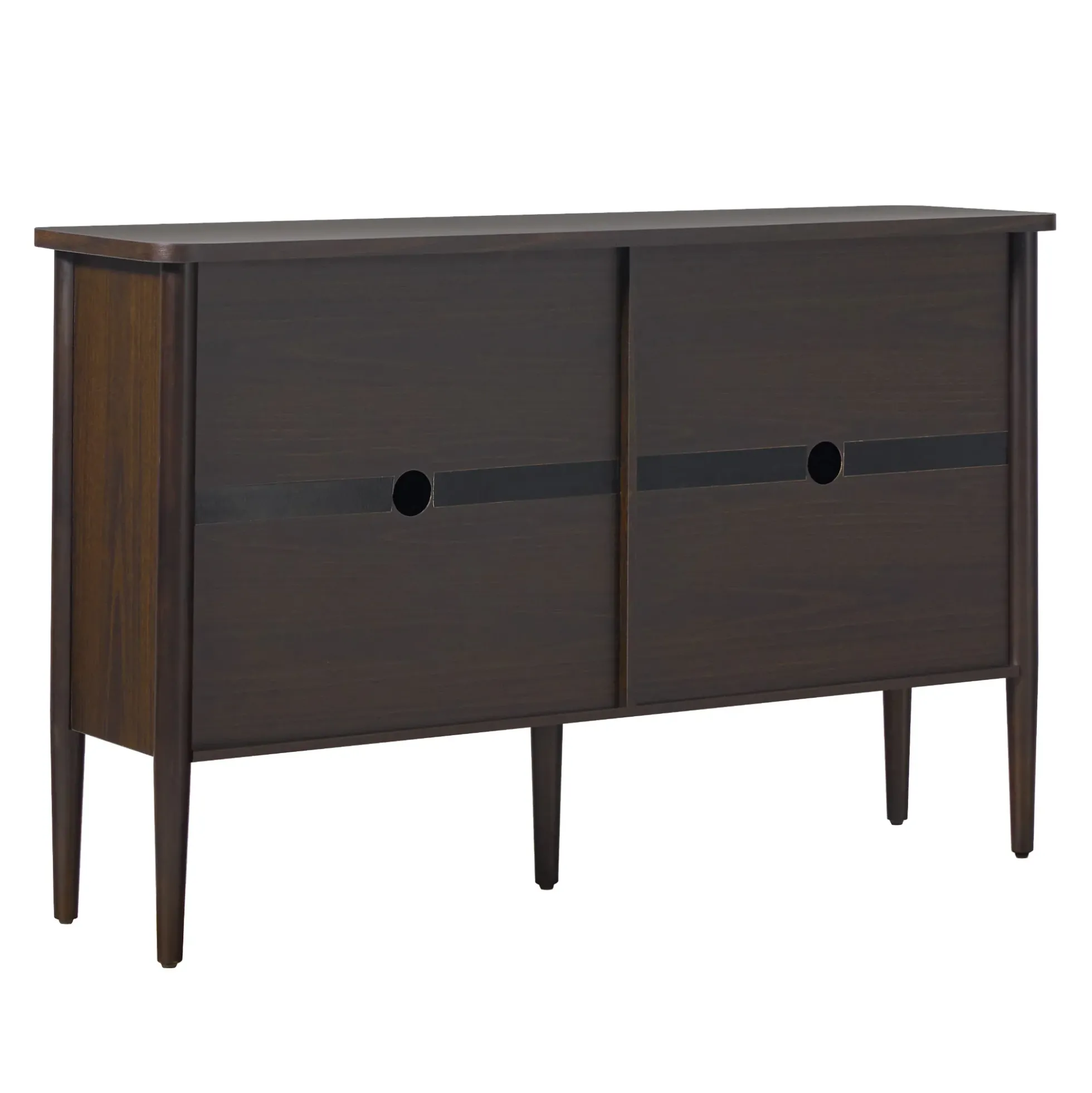 Samantha Modern Fluted 58" Wood Sideboard