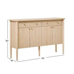 Samantha Modern Fluted 58
