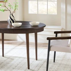 Samantha Modern Fluted Wooden 52