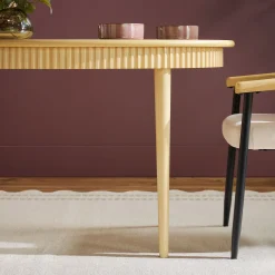 Samantha Modern Fluted Wooden 52