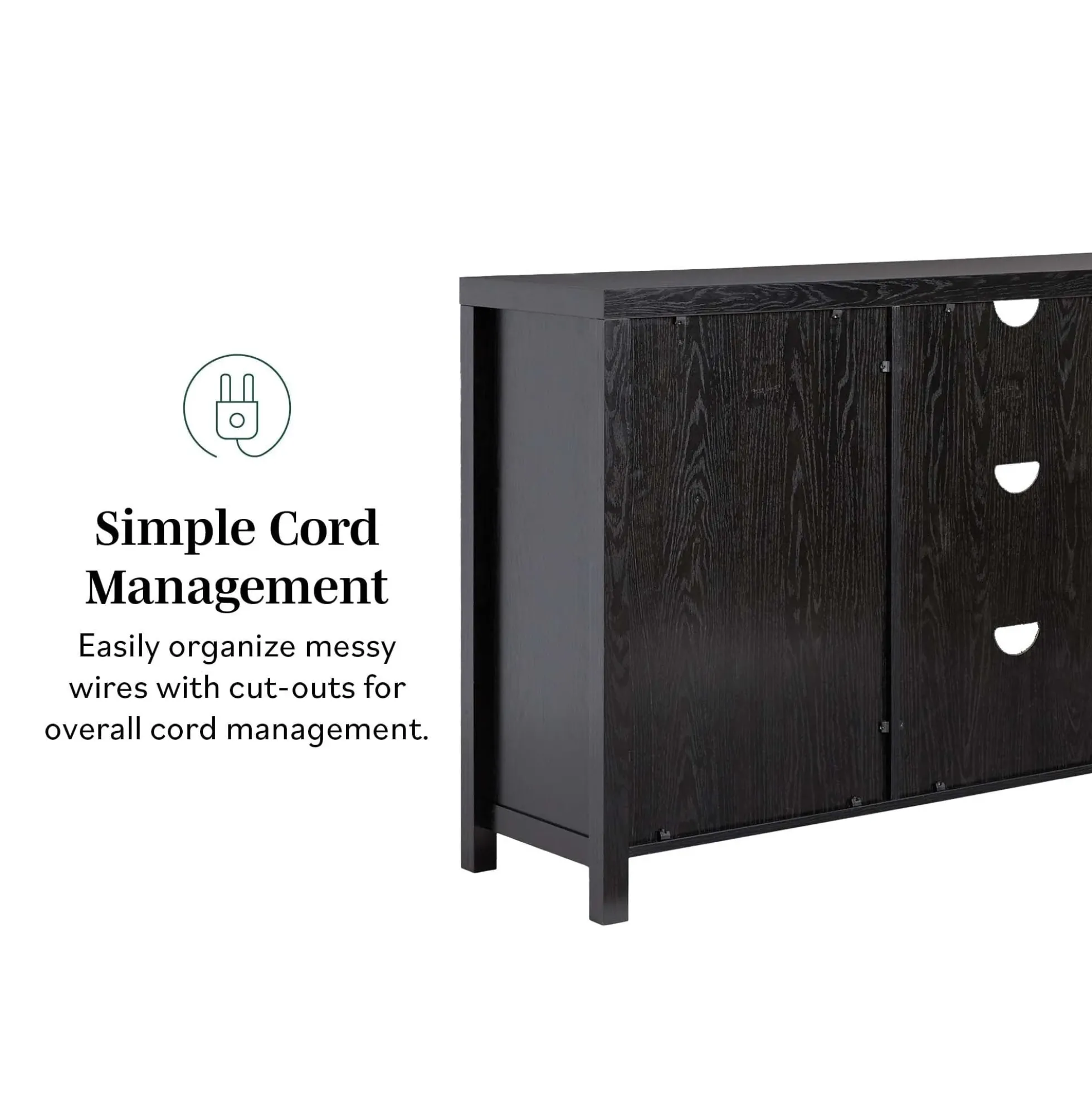 Sasha 58" Rattan Sideboard TV Stand