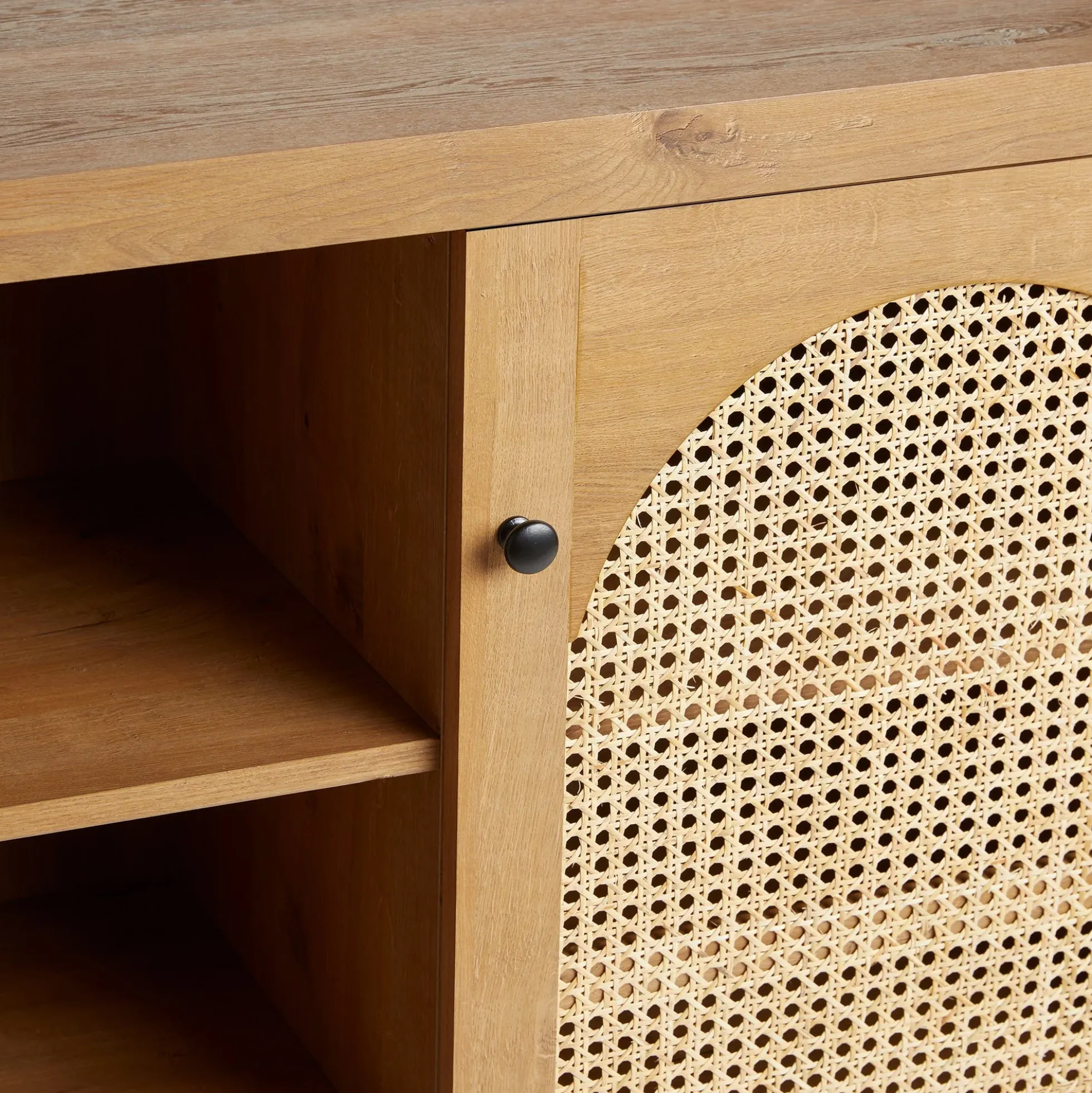 Sasha 58" Rattan Sideboard TV Stand