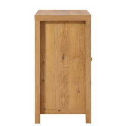 Sasha Modern Arched Glass Accent Cabinet