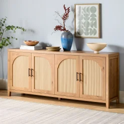Sasha Modern Reeded Sideboard / TV Stand