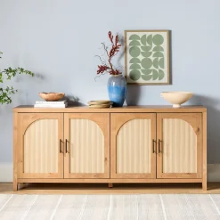 Sasha Modern Reeded Sideboard / TV Stand