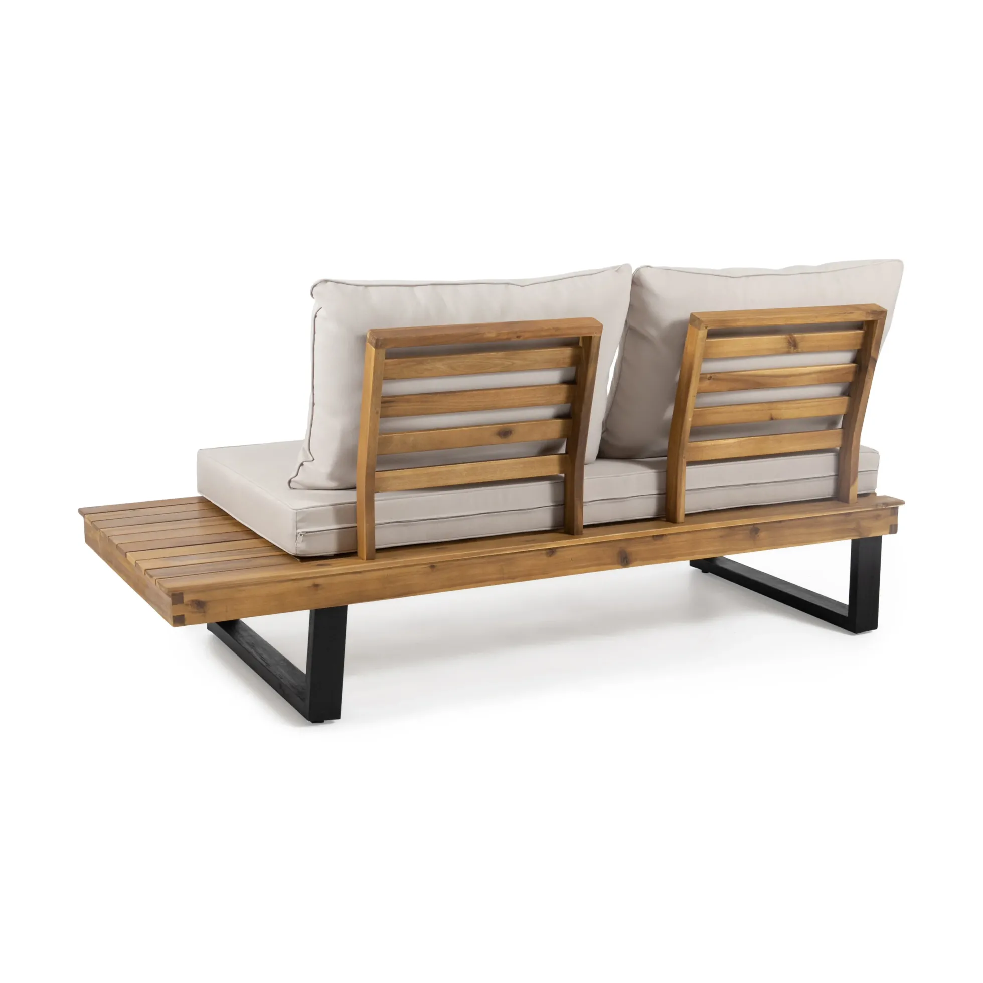 Sebastian Hand-Crafted Outdoor Patio 4-Piece Sofa Set with Water-Resistant Cushions