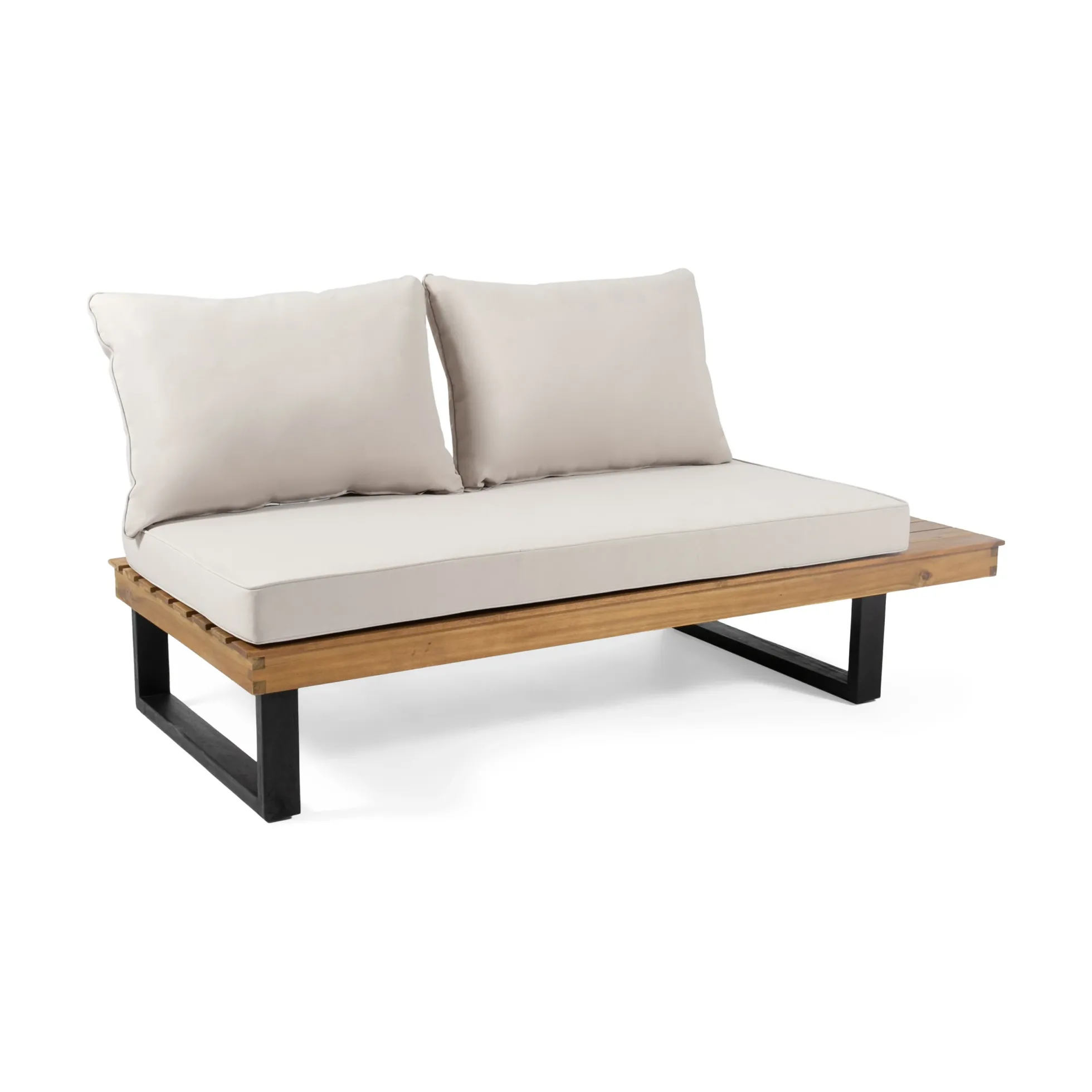 Sebastian Hand-Crafted Outdoor Patio 4-Piece Sofa Set with Water-Resistant Cushions