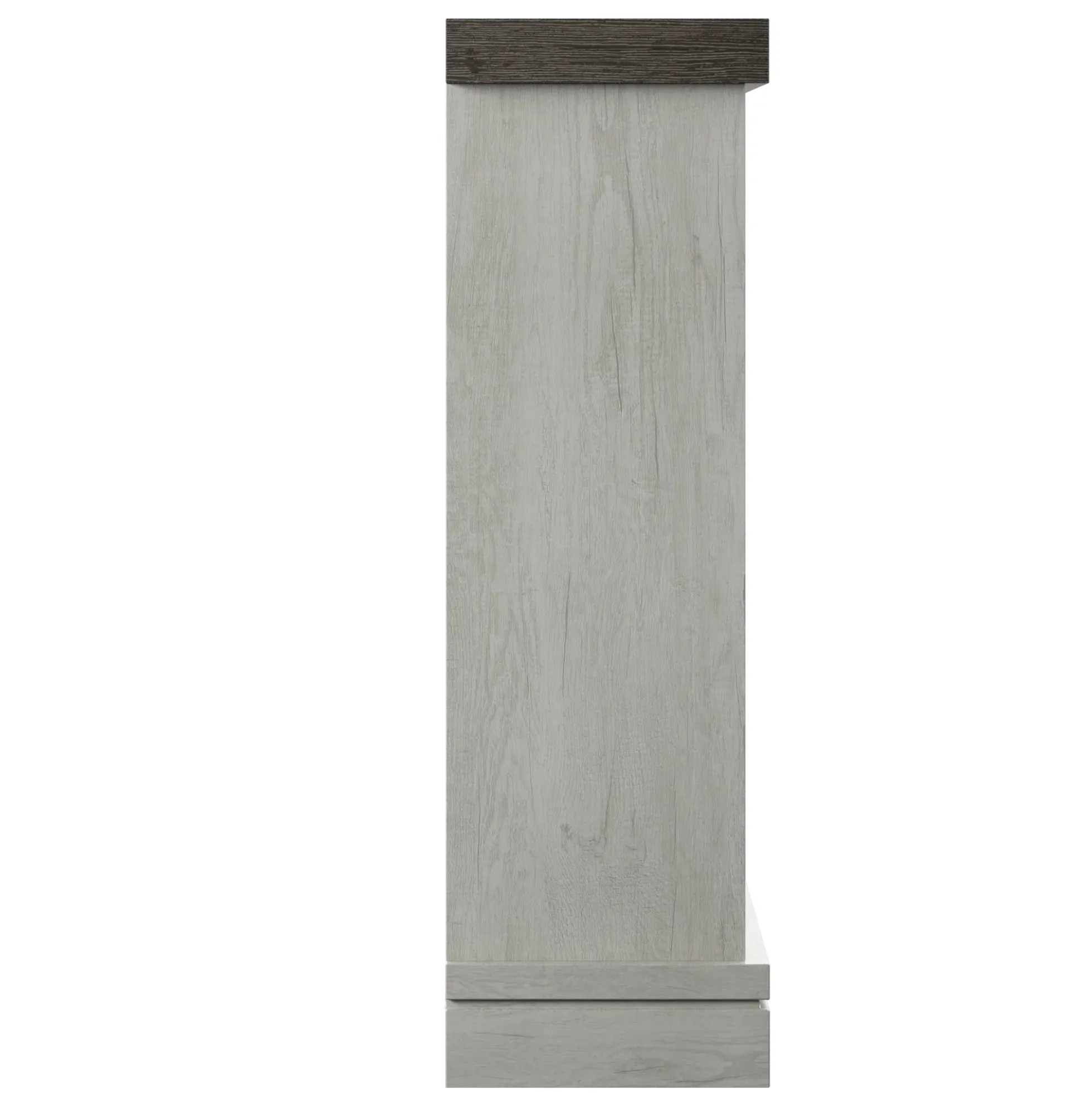 Shiplap Wall Mantel Electric Fireplace
