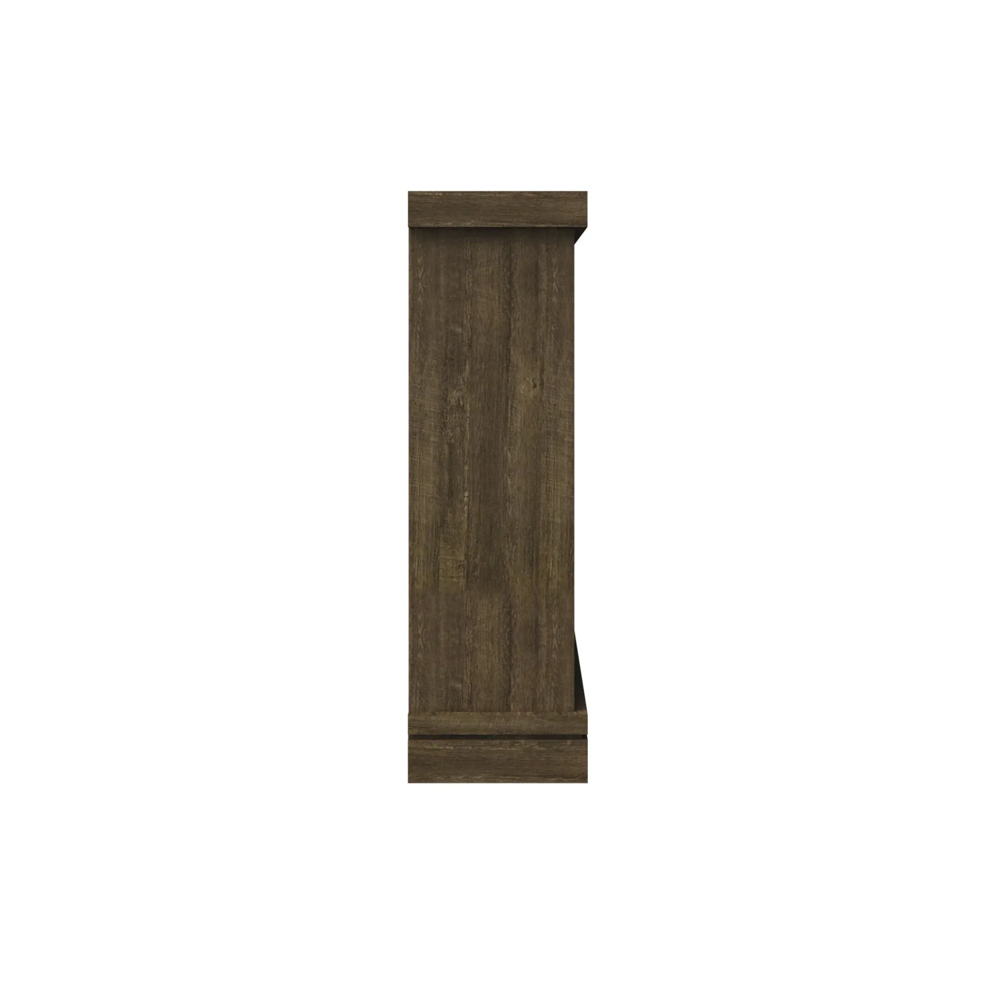 Shiplap Wall Mantel Electric Fireplace