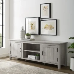 Simple Groove Door Console