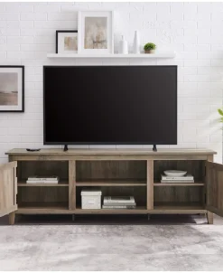 Simple Groove Door Console