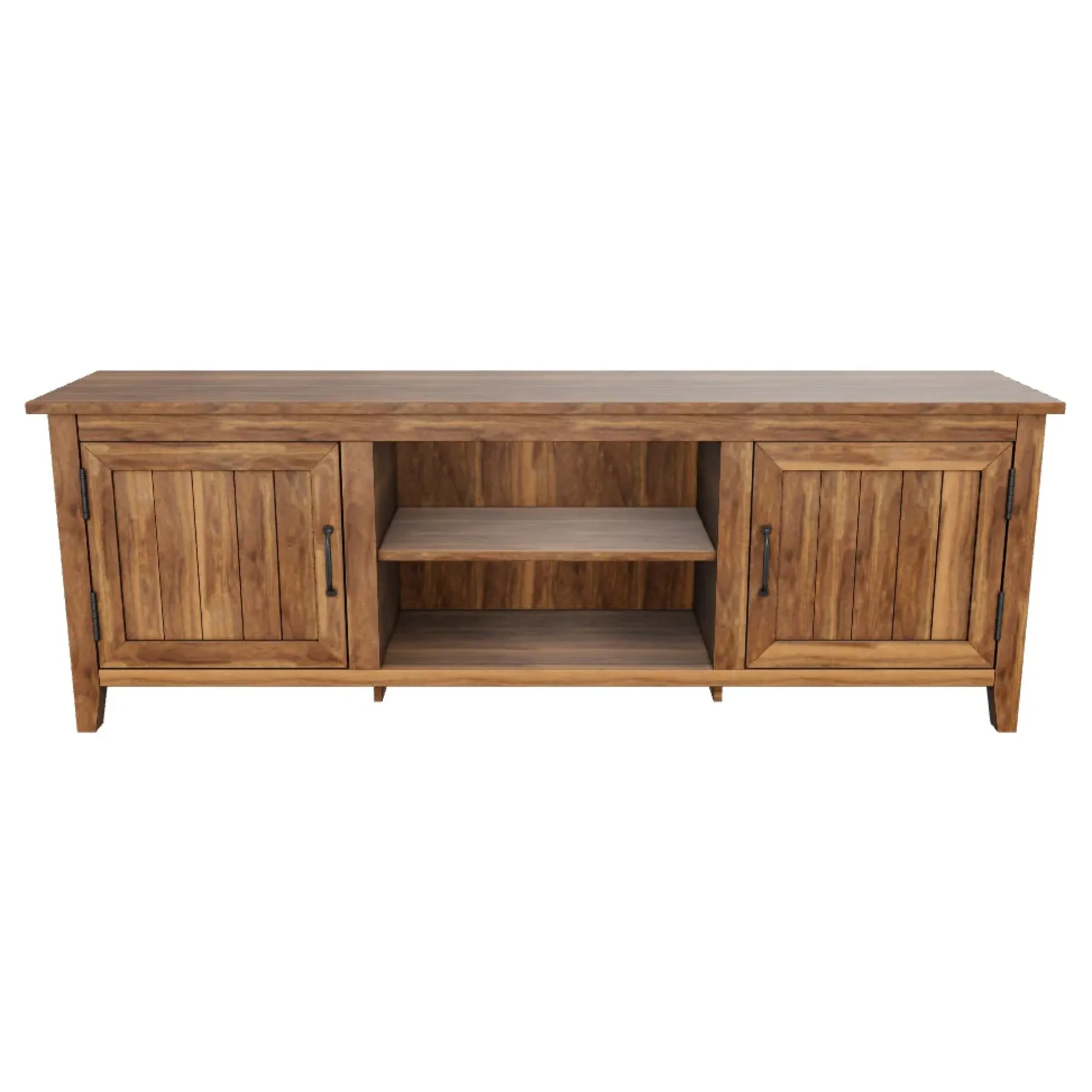 Simple Groove Door Console