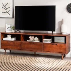 Sloane 70" 3 Drawer Solid Wood TV Stand