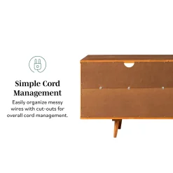 Sloane 3-Drawer Solid Wood TV Console