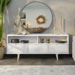 Sloane 3-Drawer Solid Wood TV Console