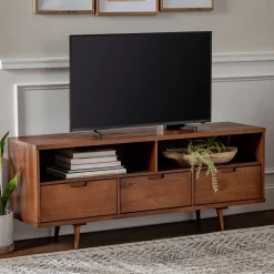 Sloane 3-Drawer Solid Wood TV Console