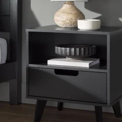 Sloane Hans Mid-Century Modern Angle-Leg Nightstand