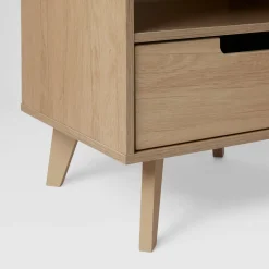 Sloane Hans Mid-Century Modern Angle-Leg Nightstand