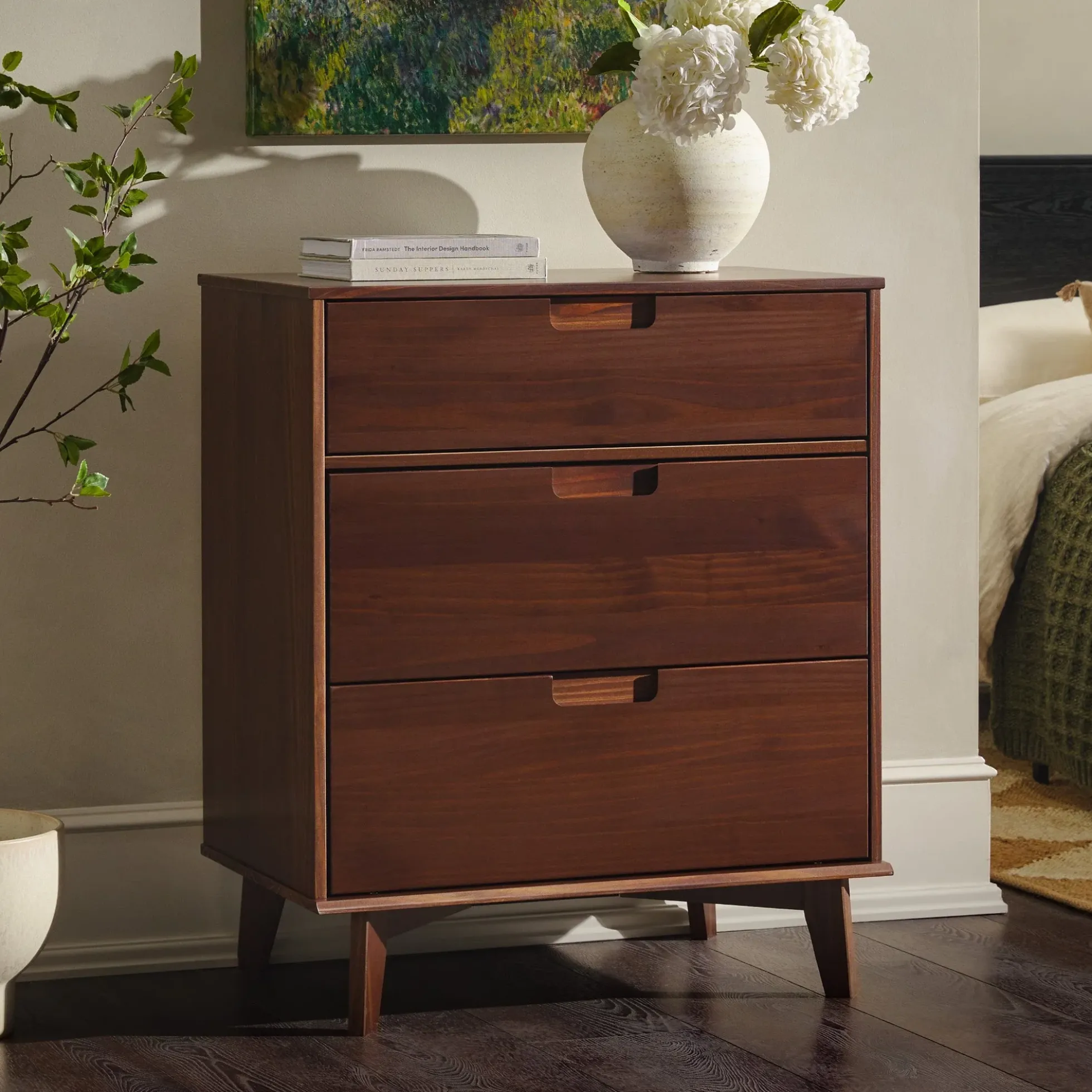 Sloane Mid Century Modern Solid Wood Dresser