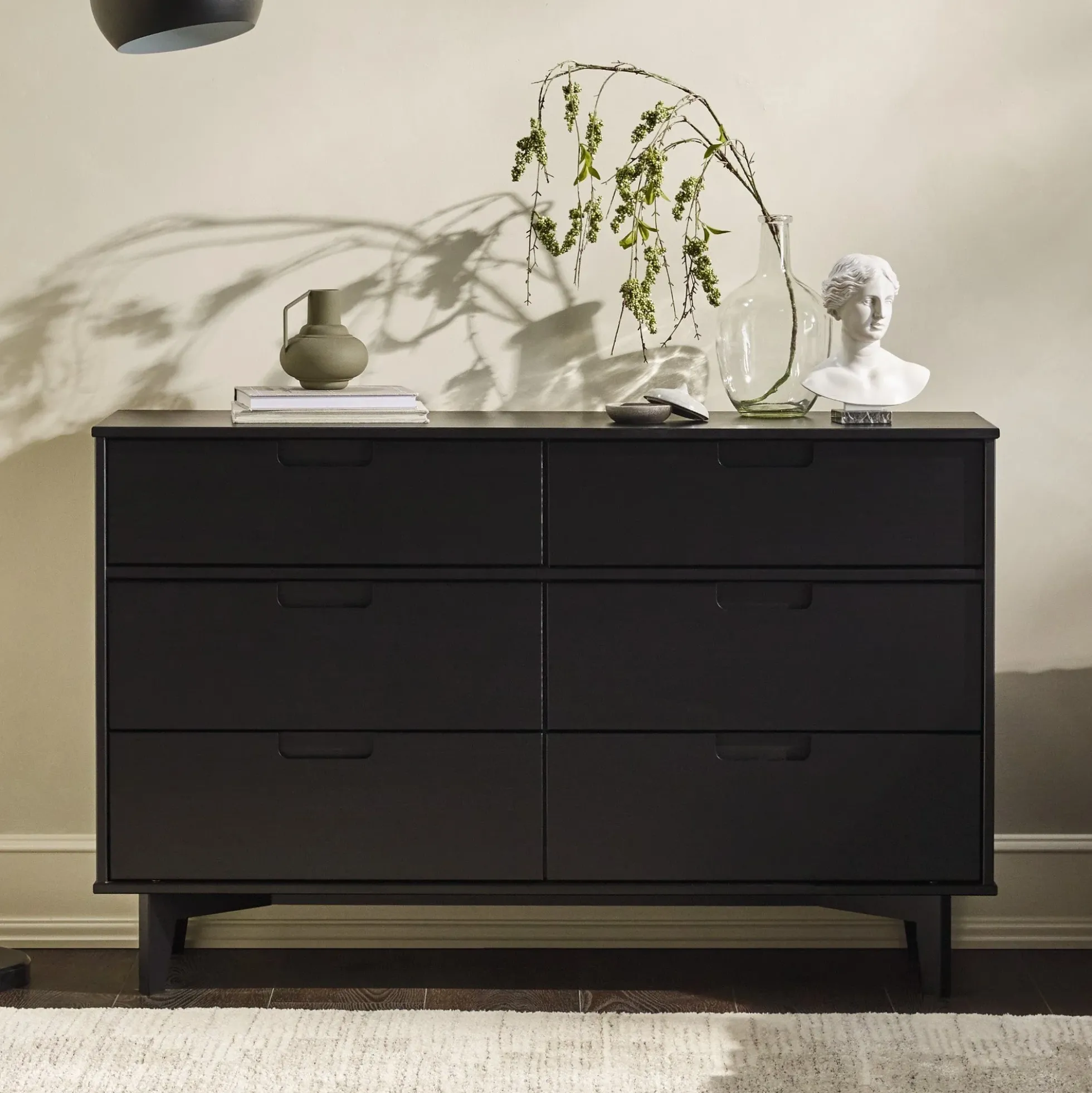 Sloane Mid Century Modern Solid Wood Dresser