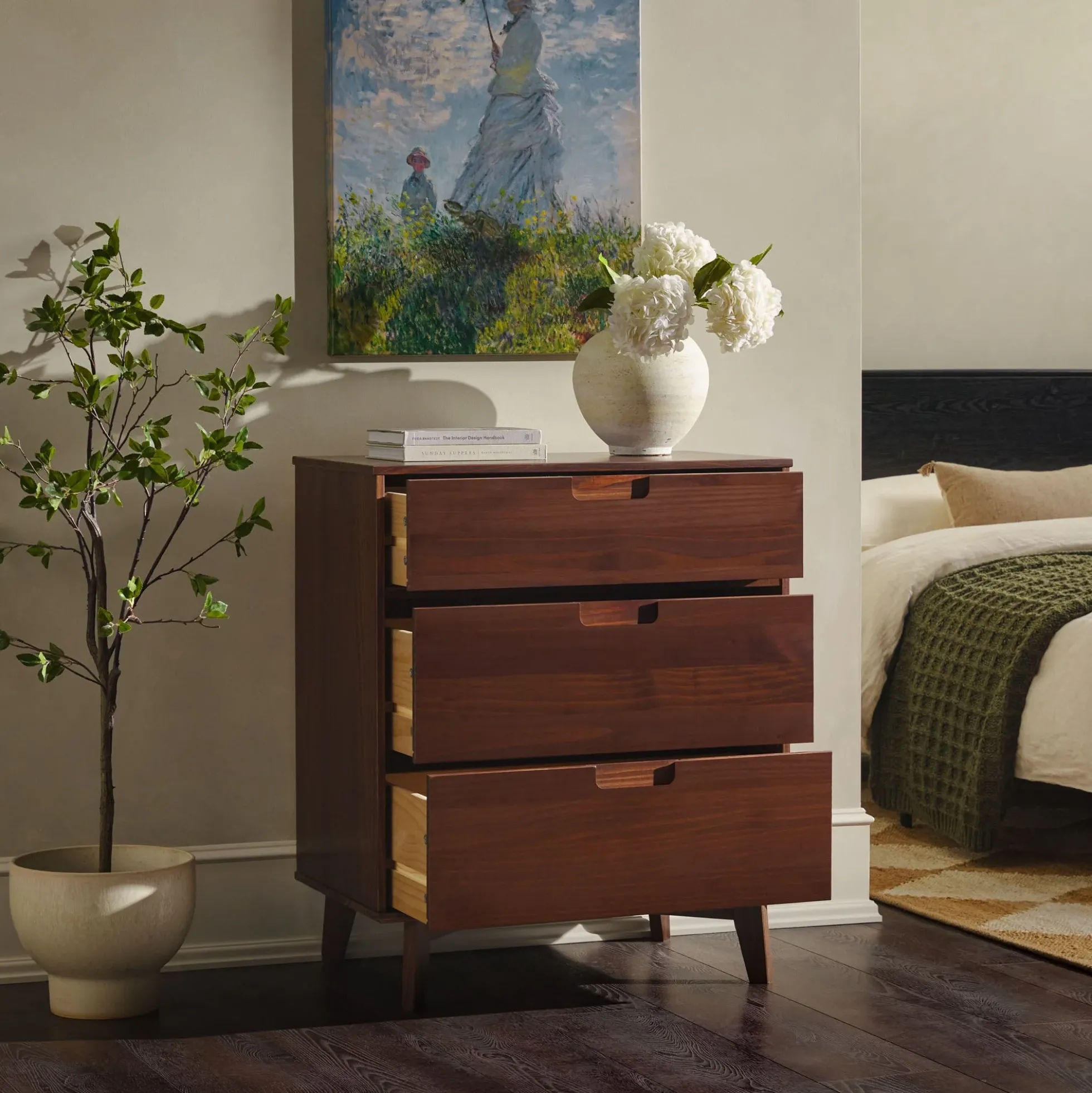 Sloane Mid Century Modern Solid Wood Dresser