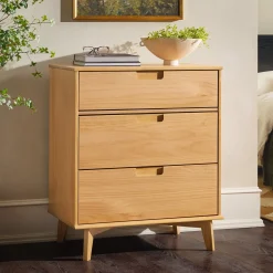 Sloane Mid Century Modern Solid Wood Dresser