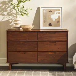 Sloane Mid Century Modern Solid Wood Dresser