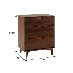 Sloane Mid Century Modern Solid Wood Dresser