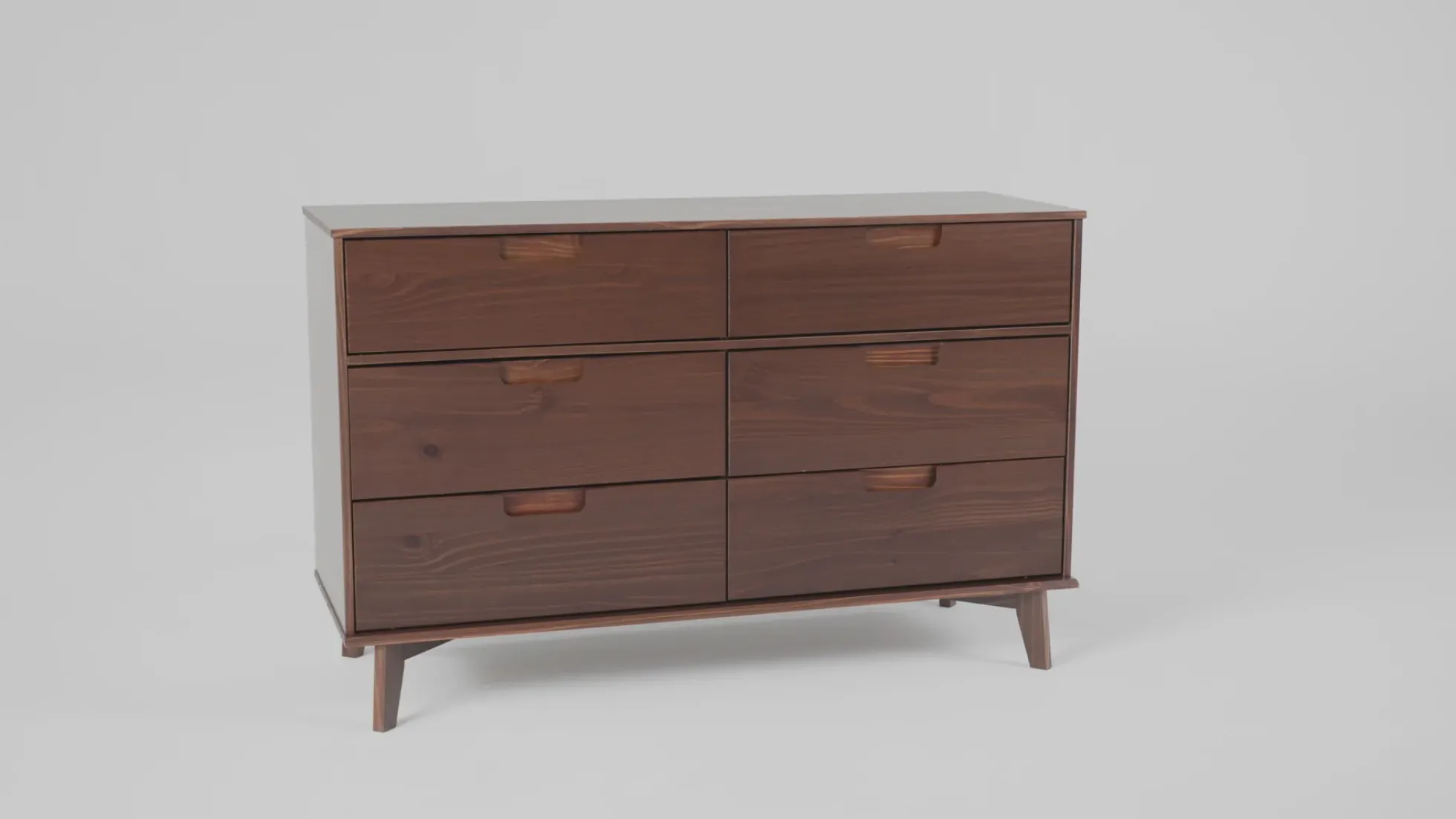 Sloane Mid Century Modern Solid Wood Dresser