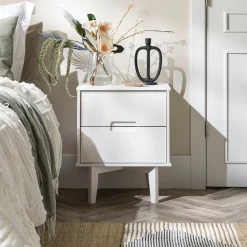 Sloane Mid Century Modern Solid Wood Nightstand